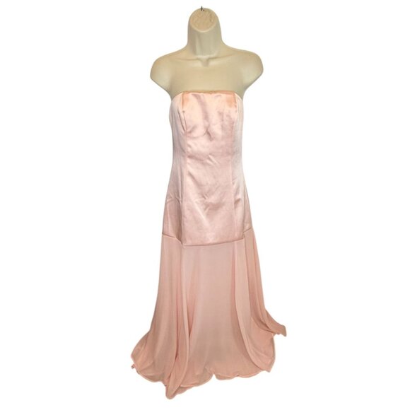 Bubish luxe Jasmine Strapless Gown - Peach Pink NWT - Size M - Picture 3 of 9
